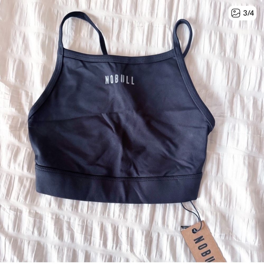 NWT Bundle NOBULL XS Sports Bra Leggings Set Lot Blue Black Green Brown - Picture 8 of 11